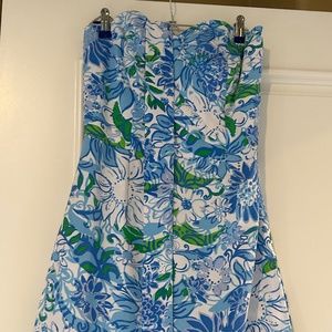 Lily Pulitzer Strapless Dress/Romper